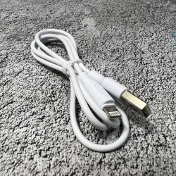 Кабель Hoco X25 Soarer Lightning 1m white