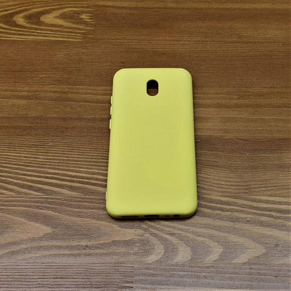 Накладка для Redmi 8A Silicone Case Yellow