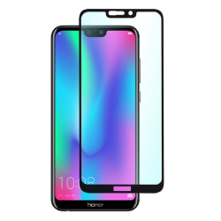 Защитное стекло для Huawei Honor 8C Full Glue черное