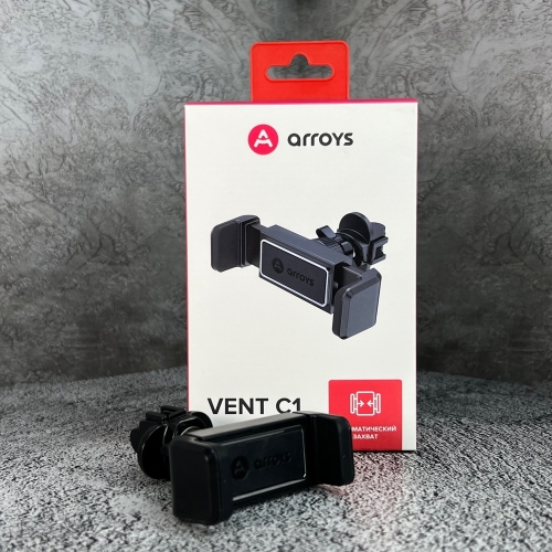 Автомобильный держатель Arroys Vent-C1 Black