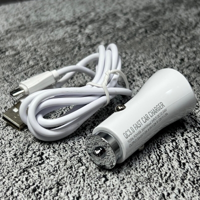 АЗУ LDNIO C511Q 2USB QC3.0 + micro cable white