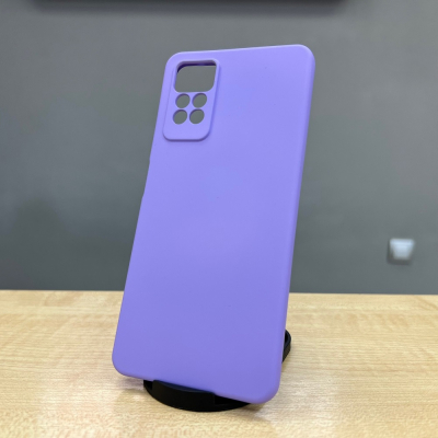 Накладка для Xiaomi Redmi Note 12 Pro 4G Silicone Case Purple