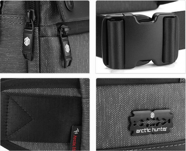Поясная сумка Arctic Hunter YB00012 Black