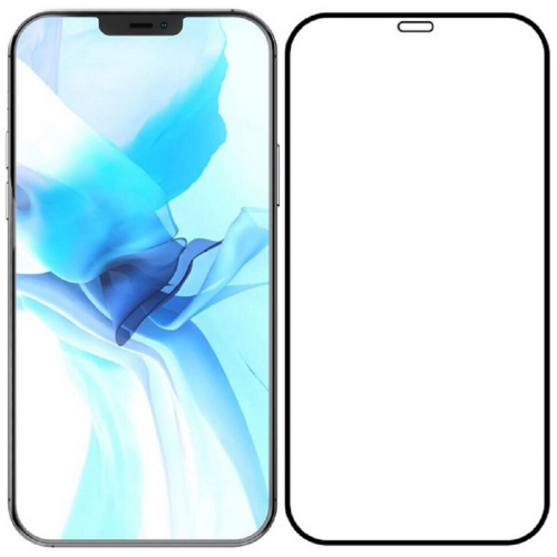 Защитное стекло для iPhone 12/12 Pro Full Glue Черное