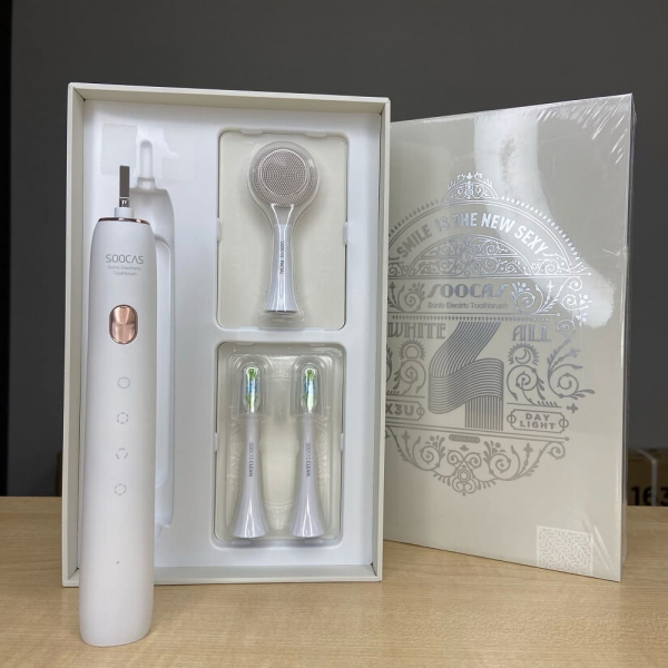 Электрическая зубная щетка Xiaomi Soocas X3U белая (EU) подарочная упаковка