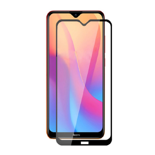 Защитное стекло для Xiaomi Redmi 8/8A Full Glue Черное