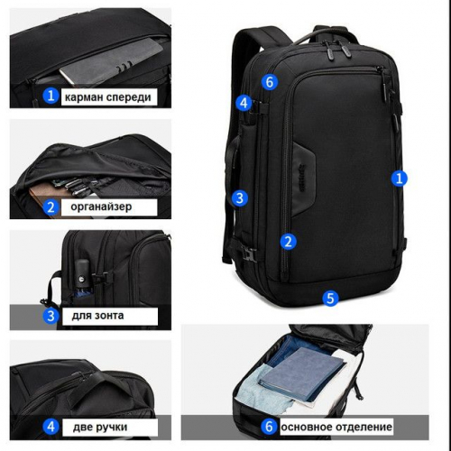 Рюкзак Arctic Hunter B00183-1 Blue