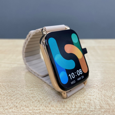 Смарт часы Xiaomi Haylou RS4 Plus Smartwatch Metal Strap Gold