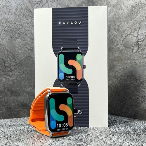 Смарт часы Xiaomi Haylou RS4 Plus Smartwatch Metal Strap Silver