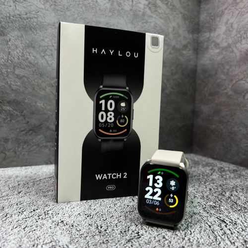 Смарт часы Xiaomi Haylou Smart Watch LS02 Pro Silver