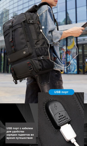 Рюкзак Golden Wolf GB00464 Black