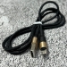 Кабель Hoco X26 Xpress MicroUSB Black-Gold, 1м
