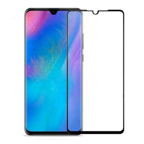 Защитное стекло для Huawei P30 Lite/Nova 4e Full Glue Черное