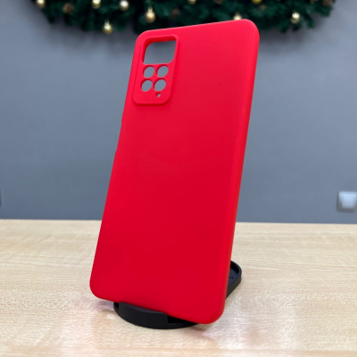 Накладка для Redmi Note 11 Pro Silicone Case, красная