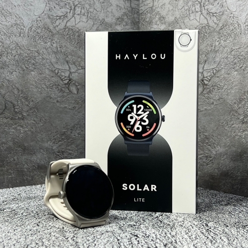 Смарт часы Xiaomi Haylou Smart Watch Solar LS05 Lite Silver