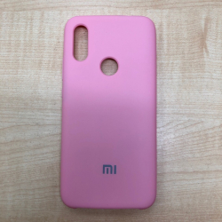 Накладка для Xiaomi Redmi 7 Mi Silicone Cover Light Pink