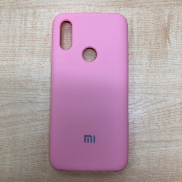 Накладка для Xiaomi Redmi 7 Mi Silicone Cover Light Pink