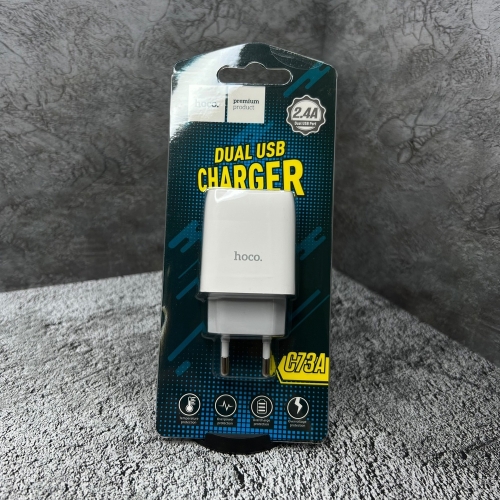 Адаптер Hoco C73A White