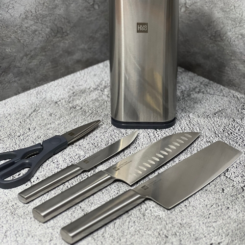 Набор ножей Xiaomi HuoHou Stainless steel kitchen Knife set (HU0095)