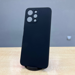 Накладка для Redmi 12 Silicone Case, черная