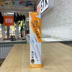 Кабель USB-microUSB LDNIO 1m white (LS391)