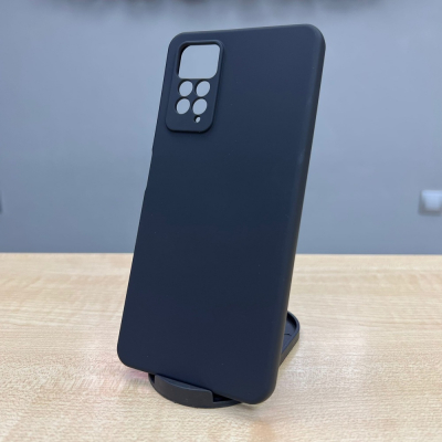 Накладка для Redmi Note 11 Pro Silicone Case, черная