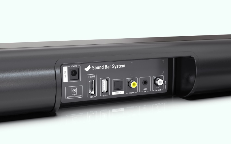 Саундбар Mi-STR Sound MB-886W (350 Вт) Pro с сабвуфером Gray