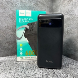 Внешний аккумулятор Hoco J86B Electric 22.5W fully compatible power bank (60000mAh) black
