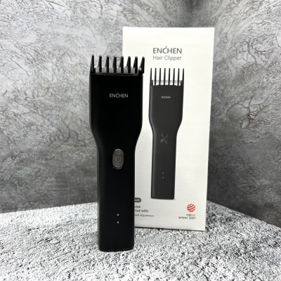 Машинка для стрижки волос Xiaomi Mijia youpin ENCHEN Boost Hair Trimmer Black