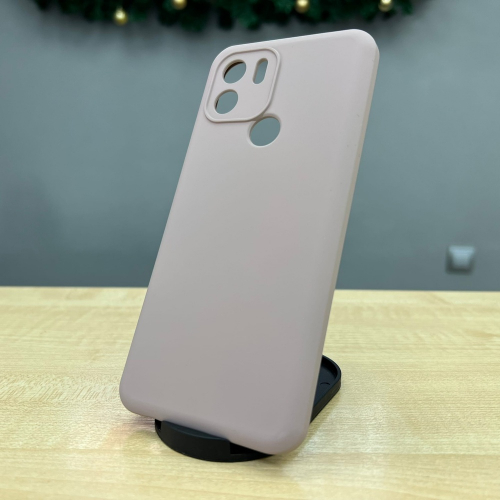 Накладка для Xiaomi Redmi A1+ Silicone Case, бежевая
