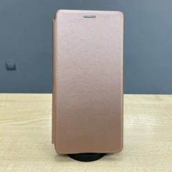 Чехол-книжка для Xiaomi Poco M3 Pro розовое золото