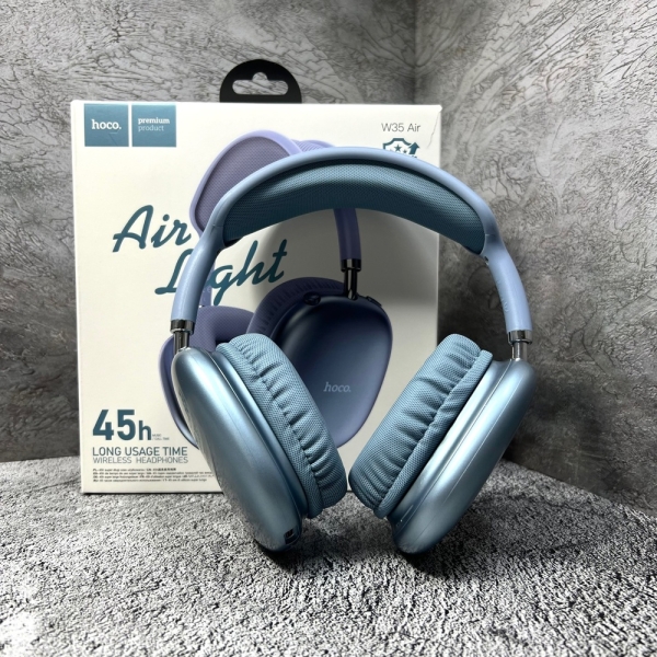 Беспроводные наушники Hoco W35 Air Triumph BT headphones Blue