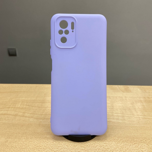 Накладка для Xiaomi Redmi Note 10/10S/POCO M5S Silicone Case Purple