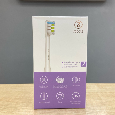 Насадки для электрической зубной щетки Xiaomi Soocare Soocas X3 Rose, 2 шт (BH01 P)