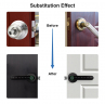 Умный замок для двери YOHEEN Smart Door Lock YS1 Black