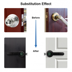 Умный замок для двери YOHEEN Smart Door Lock YS1 Black