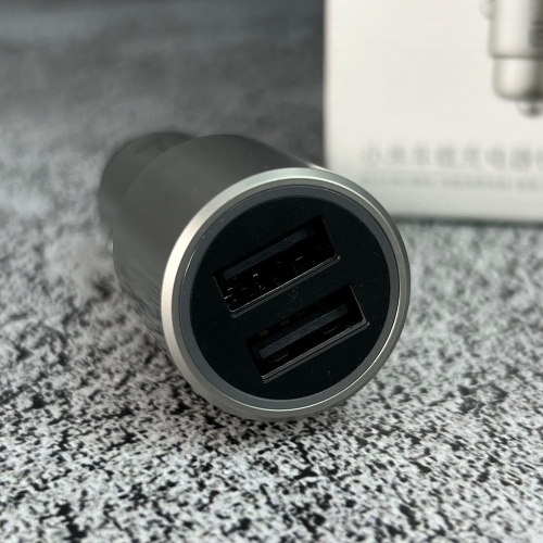 Автомобильное зарядное устройство Xiaomi Car Charger QC 3.0 2USB Silver (CC02CZM)