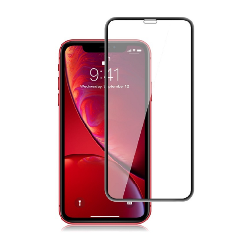 Защитное стекло для iPhone XR/11 Full Glue Черное