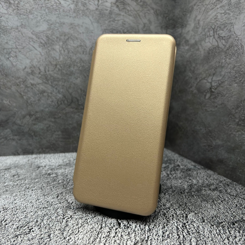 Чехол-книжка для Redmi 13C, золотая