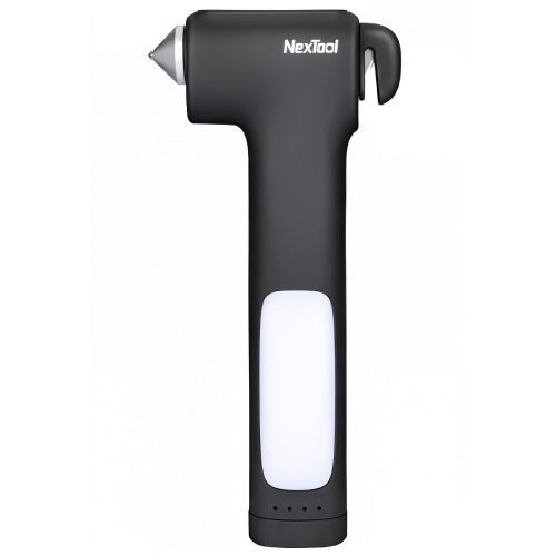 Автомобильный многофункциональный молоток Xiaomi Nextool Multifunction Survival Hammer Black (Q/GDBCY)