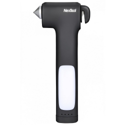 Автомобильный многофункциональный молоток Xiaomi Nextool Multifunction Survival Hammer Black (Q/GDBCY)