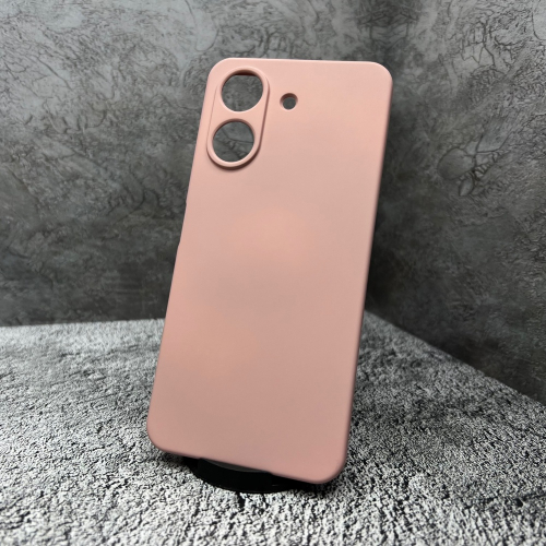 Накладка для Redmi 13C Silicone Case, бежевая