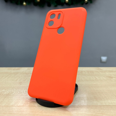 Накладка для Xiaomi Redmi A1+ Silicone Case, оранжевая