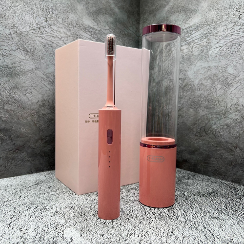 Электрическая зубная щетка со стерилизатором Xiaomi T-Flash UV Sterilization (Q-05) Pink