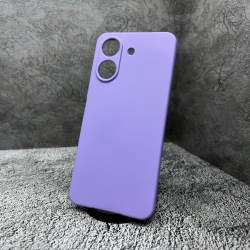 Накладка для Redmi 13C Silicone Case, сиреневая
