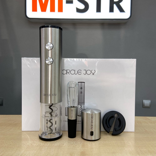 Винный набор Xiaomi Circle Joy 4 в 1 для вина Silver (CJ-TZ02)