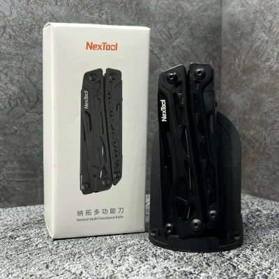 Складной многофункциональный нож Xiaomi Huo Hou NexTool Multi-Function Knife Black (KT5024)