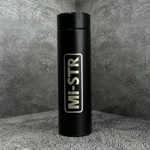 Термос брендированный с термометром