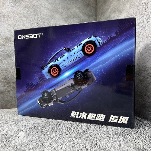 Конструктор Xiaomi ONEBOT Building blocks static supercar (OBJZF62AIQI) Blue