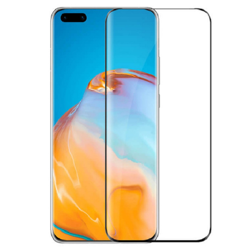 Защитное стекло для Huawei P40 Full Glue Черное